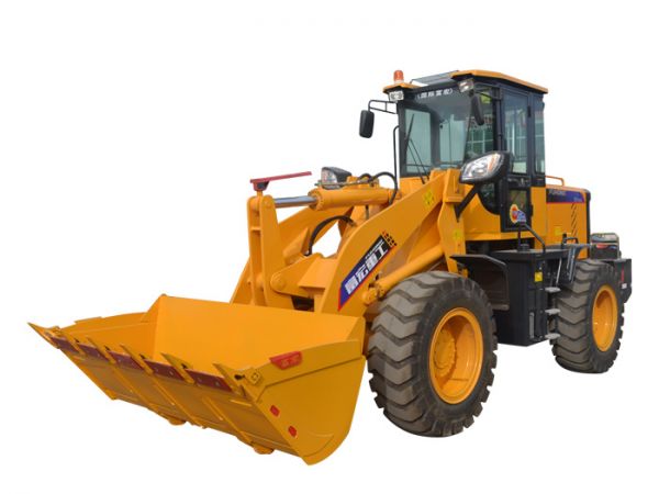 The loader bucket lifting mechanism